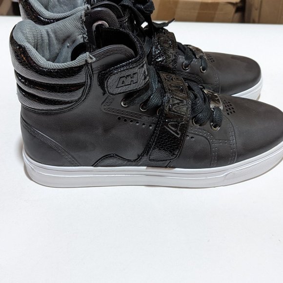 AH By Android Homme Propulsion Hi Eva Mens Black Shoes Luxury Trainers AHB10004 - Picture 10 of 13